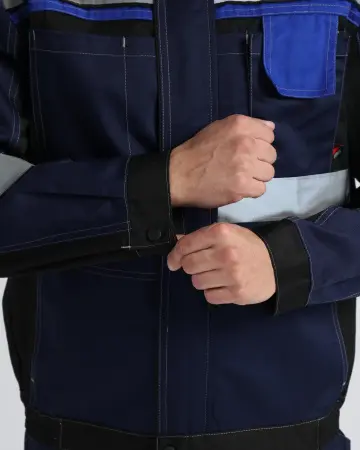 Костюм ВИВАТ-1 ПРЕМИУМ IMP с БР (т.синий/черный/васильковый) Костюм ВИВАТ-1 ПРЕМИУМ IMP с БР (т.синий/черный/васильковый)