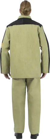 Костюм сварщика комб. 2 кл.защиты с БР (хаки/черный)