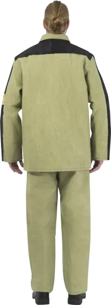 Костюм сварщика комб. 2 кл.защиты с БР (хаки/черный)