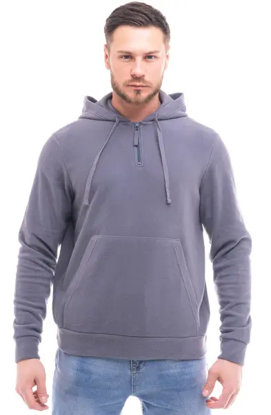 Толстовка JF-03 флисовая (серый)