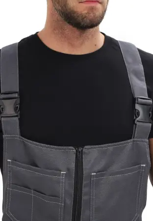 Полукомбинезон РОЛЬФ (т.серый)