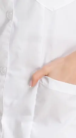 Халат RONTA HL503 женский (белый) женские медицинские