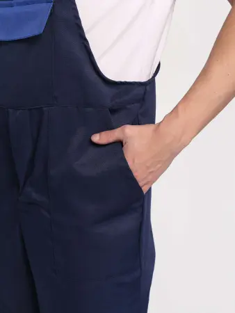 Полукомбинезон для ИТР (т.синий/васильковый)