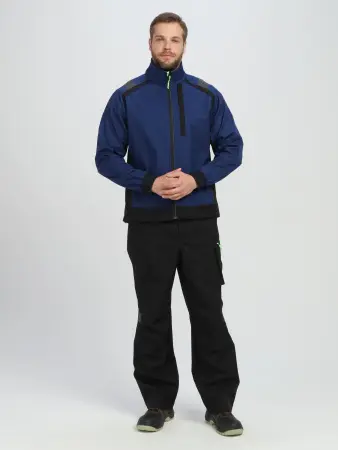 Куртка PROFLINE LEADER софтшел (синий/черный) Куртка PROFLINE LEADER софтшел (синий/черный)