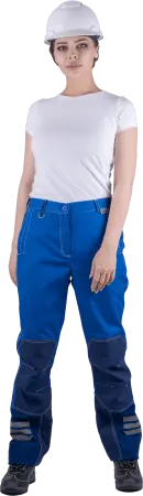 Брюки ЭДВАНС женские (василек/синий)