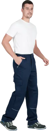 Костюм КОНФОРМ ИМПОРТ с БР (т.синий/серый)