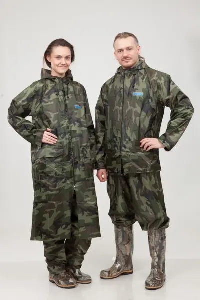 Плащ ПВХ HUNTER WPL (кмф) Плащ ПВХ HUNTER WPL (кмф)