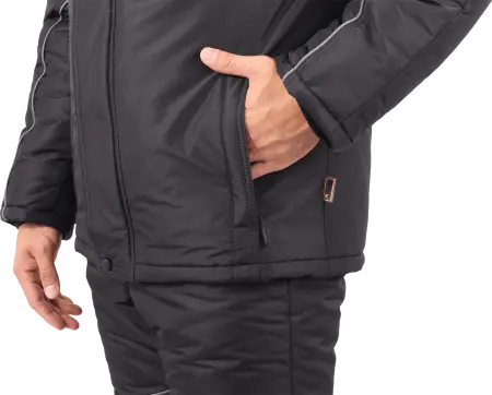 Куртка ДРАЙВ зимняя (черный)