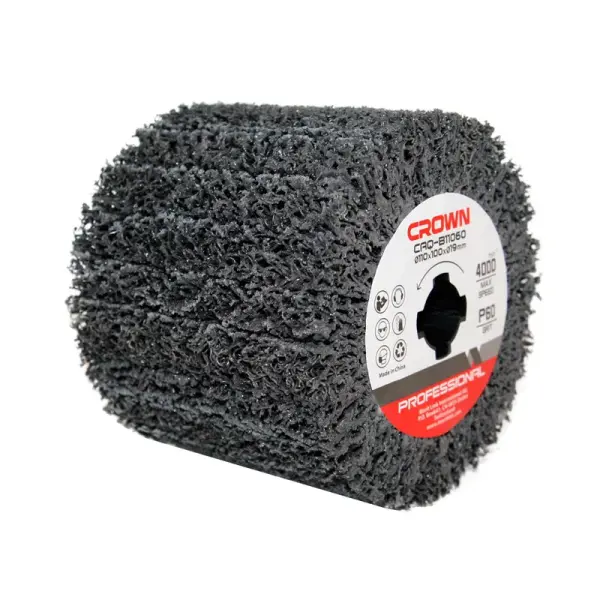Щетка из чёрного алмазного абразива CROWN CAQ-B11060 зернистость P60