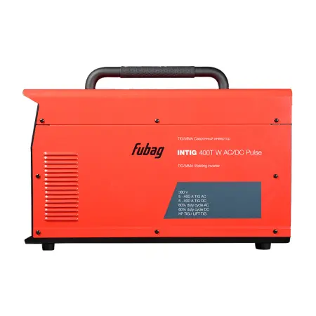 Инвертор FUBAG INTIG 400 T W AC/DC PULSE + горелка FB TIG 18 5P 4m + модуль охлаждения + тележка Инвертор FUBAG INTIG 400 T W AC/DC PULSE + горелка FB TIG 18 5P 4m + модуль охлаждения + тележка