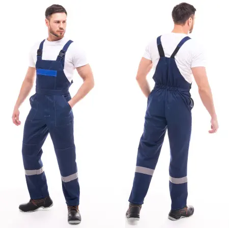 Костюм ЕНИСЕЙ с ПК (т.синий/васильковый)