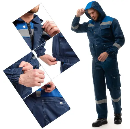 Костюм АНТЕЙ с СОП с ПК (синий/васильковый)