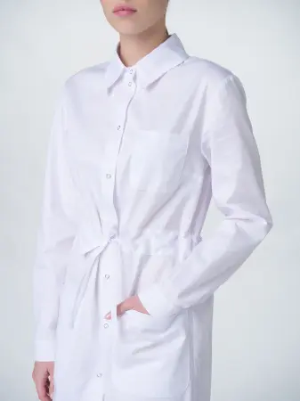 Халат MEDLINE САНСАРА-001 женский (белый) женские медицинские