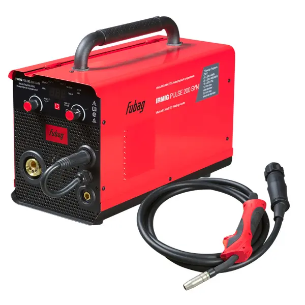 Сварочный полуавтомат FUBAG IRMIG PULSE 200 SYN с горелкой 250 А 3 м