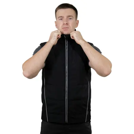 Жилет BRODEKS KW 101 зимний (черный)