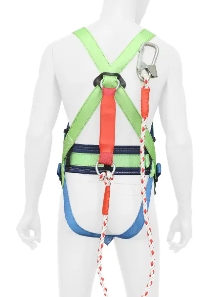 Привязь страховочная УСП 2 аВЖ с канатом 1,5м с амортизатором Привязь страховочная УСП 2 аВЖ с канатом 1,5м с амортизатором