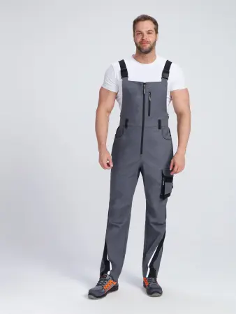 Полукомбинезон PROFLINE LEADER (серый/черный)