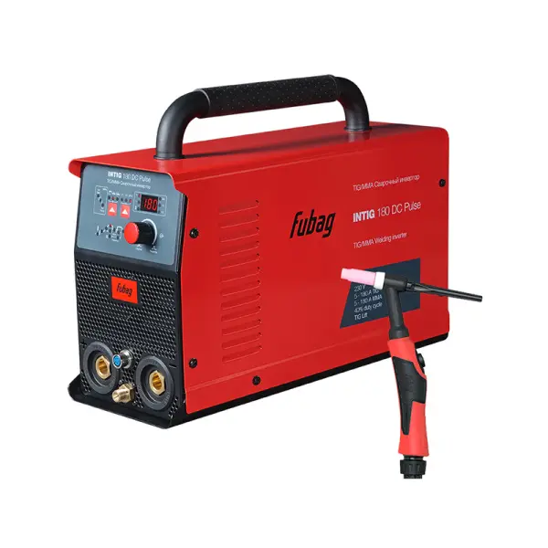 Сварочный инвертор FUBAG INTIG 180 DC PULSE + Горелка FB TIG 26 5P 4m