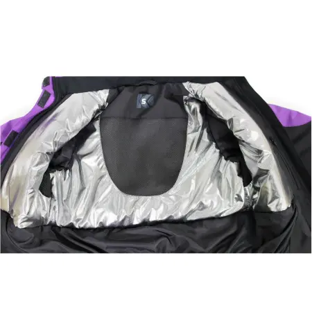 Куртка BRODEKS KW 208 женская зимняя (фиолетовый)