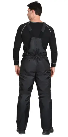 Полукомбинезон зимний (черный)