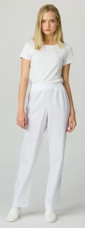 Брюки женские КЛАССИК (белый) женские медицинские
