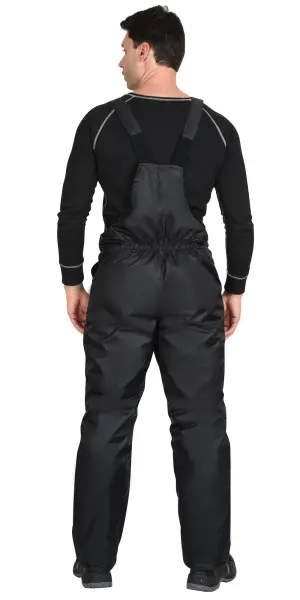Полукомбинезон зимний (черный)