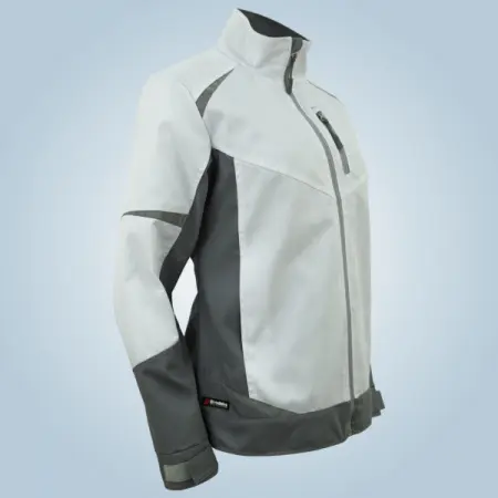Куртка BRODEKS KS 228 женская (белый/серый)