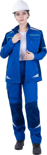 Куртка ТУРБО SAFETY женская (василек/синий) Куртка ТУРБО SAFETY женская (василек/синий)