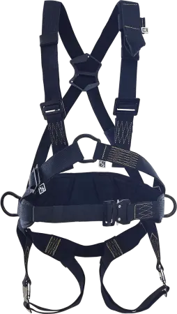 Страховочная привязь СП-04-01 (О) ФАСТ со спинным удлинителем, идентификационная книжка (черный)