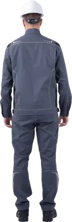 Куртка ПЕРФЕКТ (серый/черный)