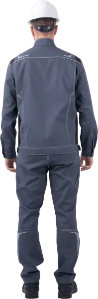 Куртка ПЕРФЕКТ (серый/черный)