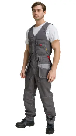 Полукомбинезон RONTA PL3083 (серый)