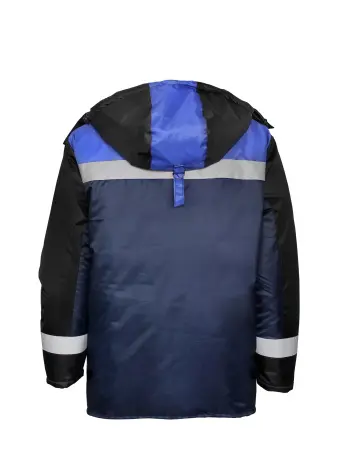 Куртка ГЛОБУС зимний (синий/чёрный/васильковый)