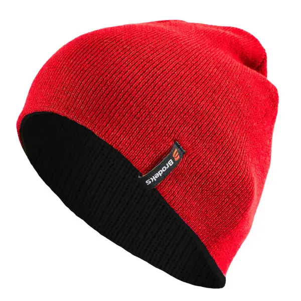 Шапка BRODEKS LIGHT BICOLOR (красный/черный) Шапка BRODEKS LIGHT BICOLOR (красный/черный)
