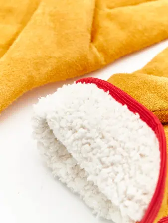 Перчатки PROFLINE BASE спилковые зимние (желтый) Перчатки PROFLINE BASE спилковые зимние (желтый)