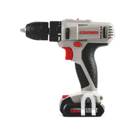 Аккумуляторный шуруповерт CROWN CT21055L-1.5 BMC 14,4В Li-ion 2х1,5Ач 400/1400об/мин