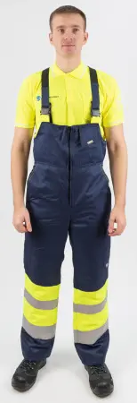 Зимний сигнальный полукомбинезон Dimex 6036