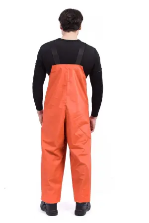 Костюм рыбака ВОЛГА-500 морозостойкий ПВХ нового поколения с ПК (оранжевый)