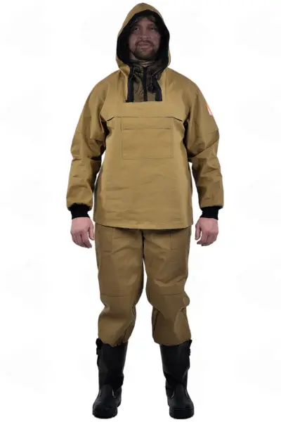 Костюм противоэнцефалитный с ловушками для охоты и рыбалки