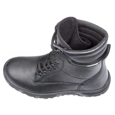 Ботинки ЭНФОРСЕР 201 с высоким берцем ПУ (черный)