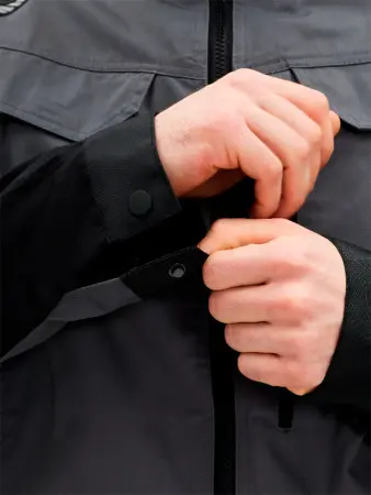 Куртка RONTA KR271 (т.серый/черный)