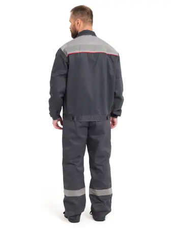 Костюм НОВА с СОП с БР (т.серый/св.серый)