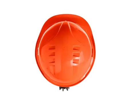 Каска ЕЛАНПЛАСТ ЕВРОПА-ЛЮКС с храповником (оранжевый)