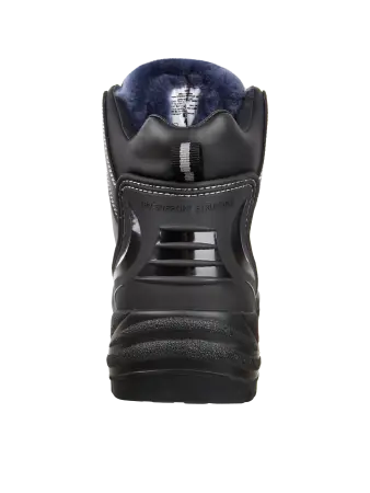 Ботинки STRONG NITRO нат. мех с КП и КС (черный/серый)