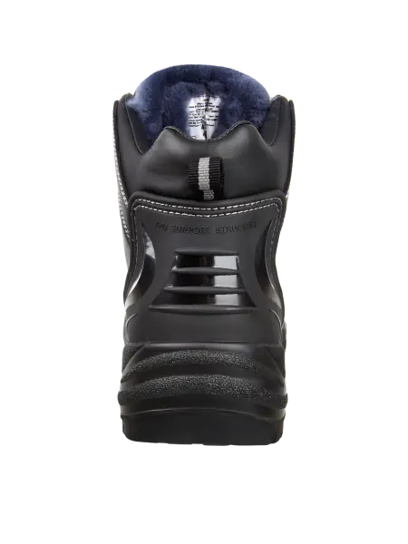 Ботинки STRONG NITRO нат. мех с КП и КС (черный/серый)