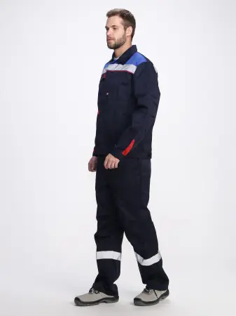 Костюм ФЛОФТ-2 СОП с ПК (т.синий/васильковый)