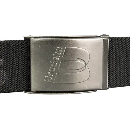 Ремень BRODEKS KM128+ стрейч (черный)