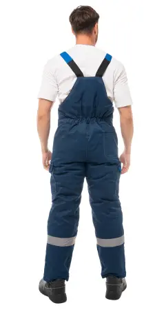 Костюм АНТЕЙ зимний с СОП с ПК (т.синий/васильковый)