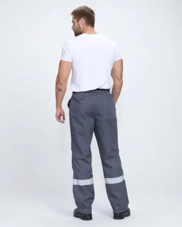 Костюм ФЛОФТ-1 ПРЕМИУМ СОП UZ с БР (т.серый/серый/красный)