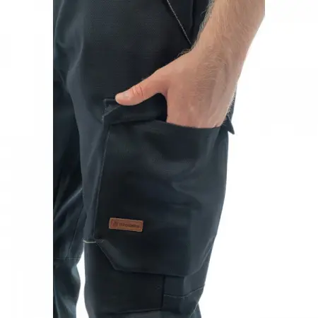 Брюки сварщика BRODEKS FS38-02 2 класс (черный)